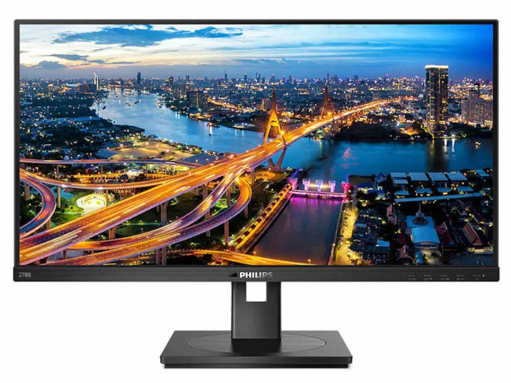 Philips Monitor PHILIPS 278B1/00 27"/IPS/3840x2160/60Hz/4ms GtG/HDMIx2,DP,USB/pivot,visina/zvucnici/VESA/crn Slika 4